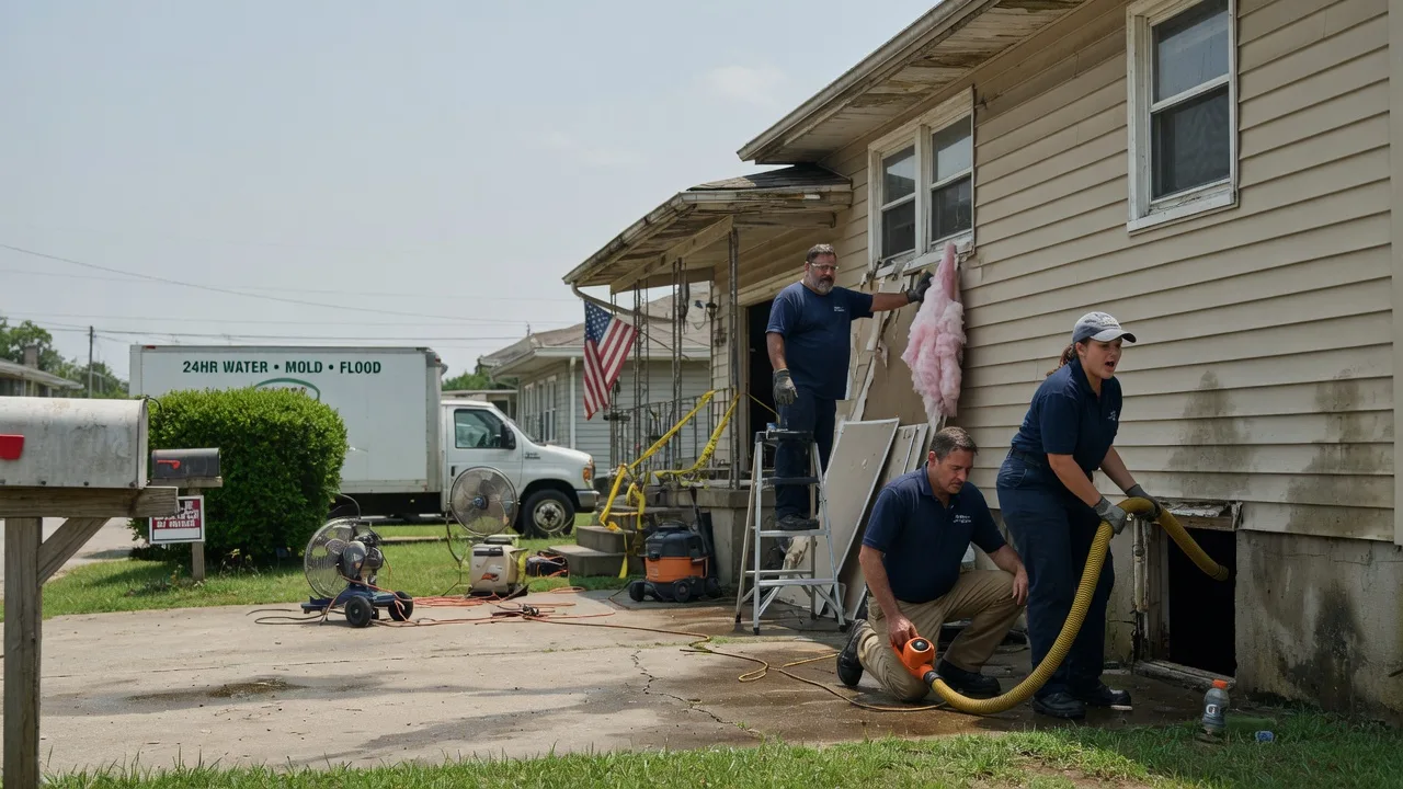 Water Damage Repair in Goodwell, OK near me